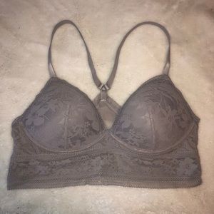 Victoria’s Secret Grey Lace Bralette